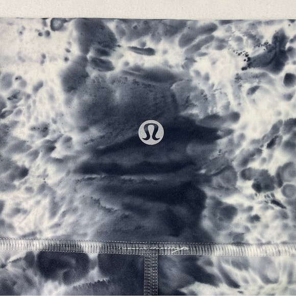 Lululemon Wunder Under High-Rise Tight 25" *Luxtreme Marble Dye Classic Navy 4 - Picture 8 of 9